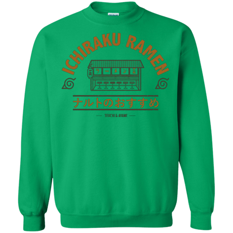 Sweatshirts Irish Green / Small Ichiraku Crewneck Sweatshirt