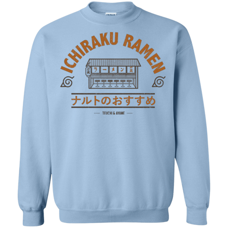 Sweatshirts Light Blue / Small Ichiraku Crewneck Sweatshirt