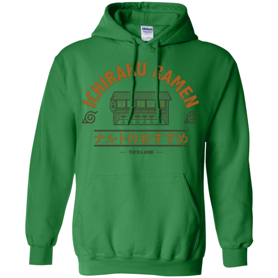 Sweatshirts Irish Green / Small Ichiraku Pullover Hoodie