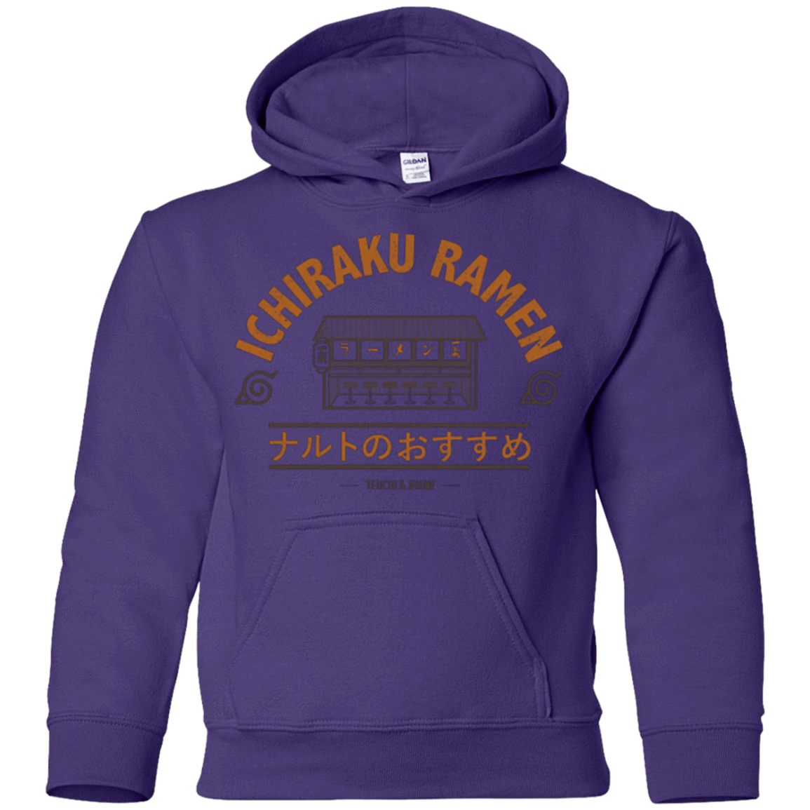 Sweatshirts Purple / YS Ichiraku Youth Hoodie