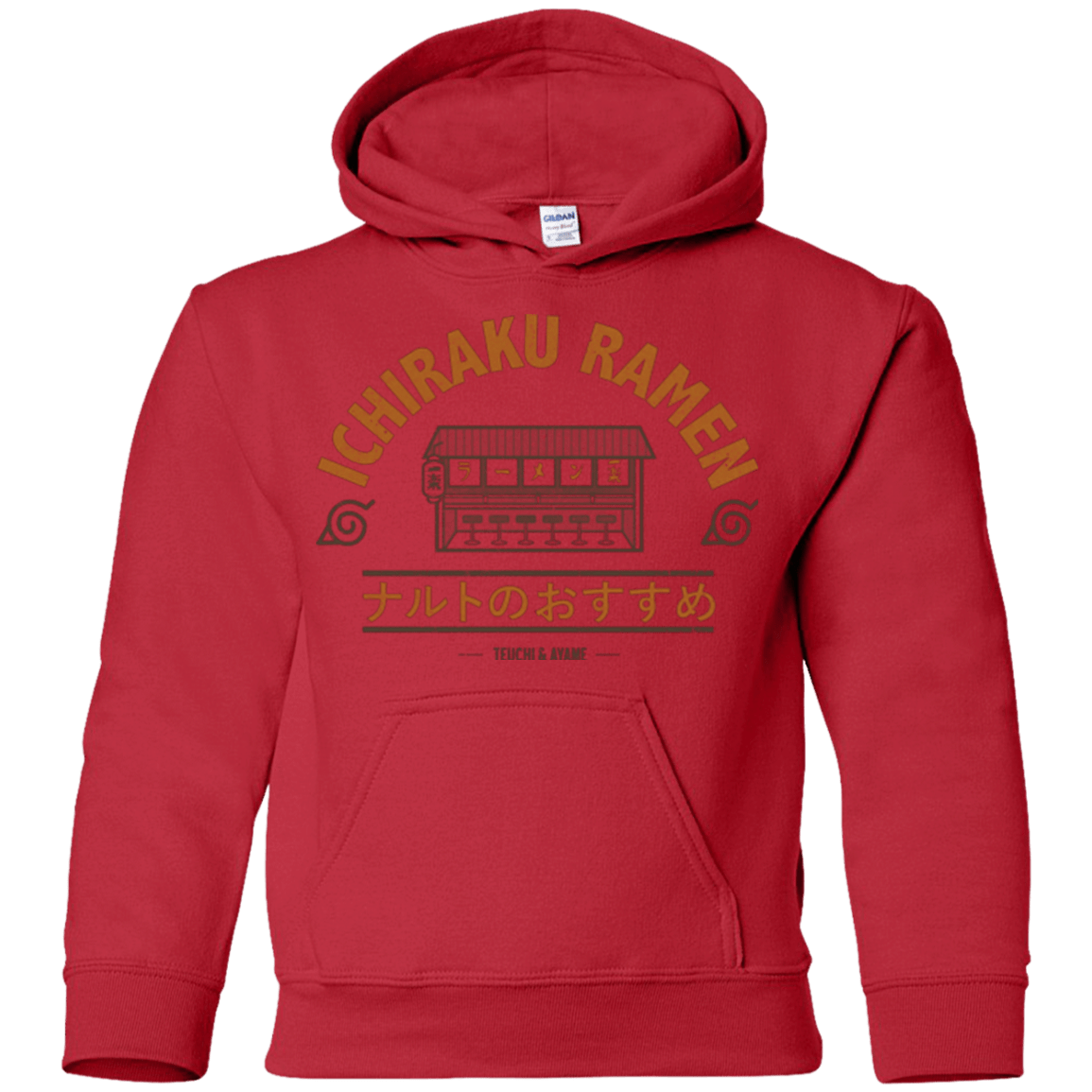 Sweatshirts Red / YS Ichiraku Youth Hoodie