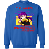 Sweatshirts Royal / Small Idiot phobia Crewneck Sweatshirt