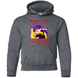 Sweatshirts Dark Heather / YS Idiot phobia Youth Hoodie