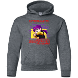 Sweatshirts Dark Heather / YS Idiot phobia Youth Hoodie
