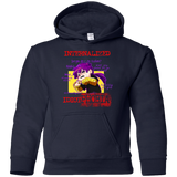 Sweatshirts Navy / YS Idiot phobia Youth Hoodie