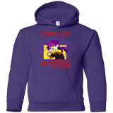 Sweatshirts Purple / YS Idiot phobia Youth Hoodie