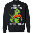 Sweatshirts Black / S Iguana Punch You Crewneck Sweatshirt