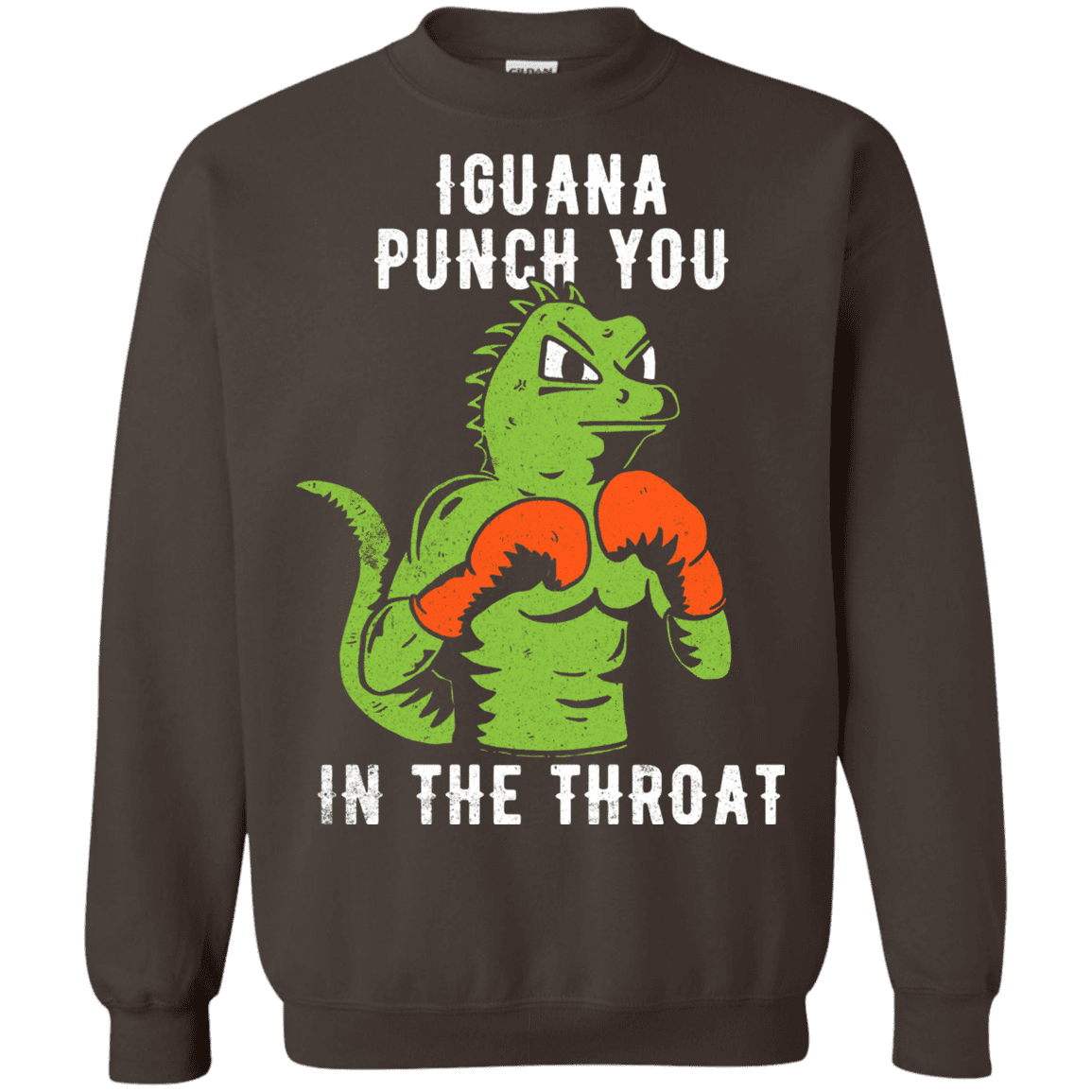 Sweatshirts Dark Chocolate / S Iguana Punch You Crewneck Sweatshirt