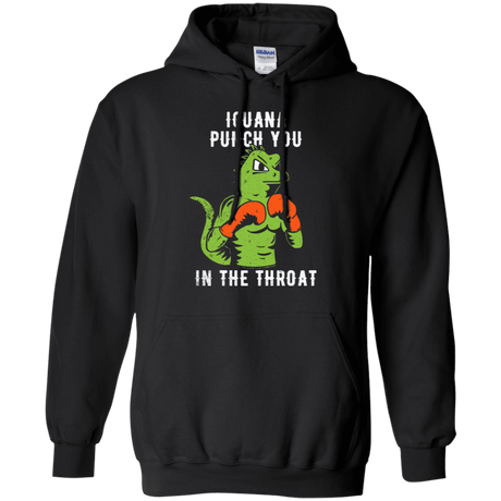 Sweatshirts Black / S Iguana Punch You Pullover Hoodie