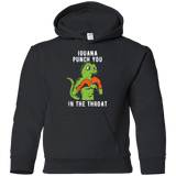 Sweatshirts Black / YS Iguana Punch You Youth Hoodie