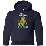 Sweatshirts Navy / YS Iguana Punch You Youth Hoodie