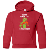 Sweatshirts Red / YS Iguana Punch You Youth Hoodie