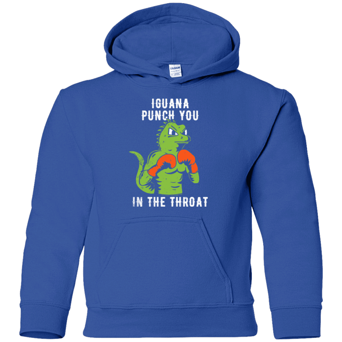 Sweatshirts Royal / YS Iguana Punch You Youth Hoodie