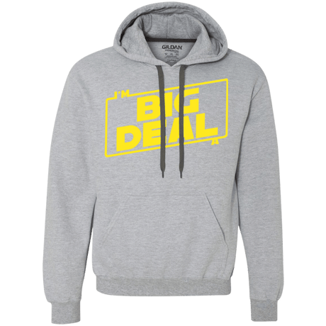 Sweatshirts Sport Grey / Small Im a Big Deal Premium Fleece Hoodie