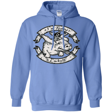 Sweatshirts Carolina Blue / Small IM FEELING LUCKY Pullover Hoodie