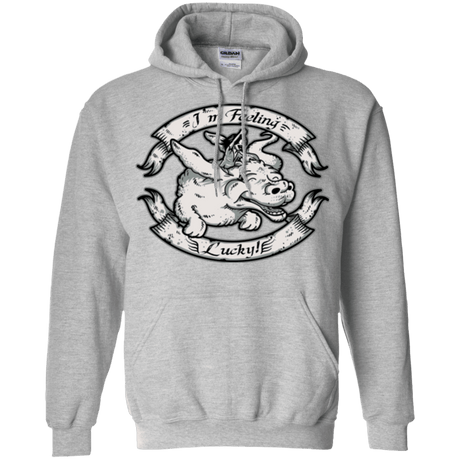 Sweatshirts Sport Grey / Small IM FEELING LUCKY Pullover Hoodie