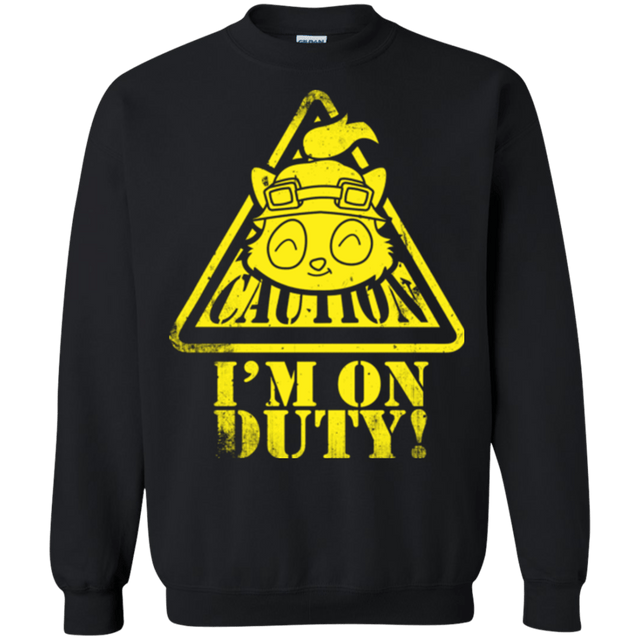 Sweatshirts Black / Small Im on duty Crewneck Sweatshirt