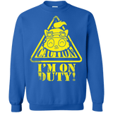Sweatshirts Royal / Small Im on duty Crewneck Sweatshirt