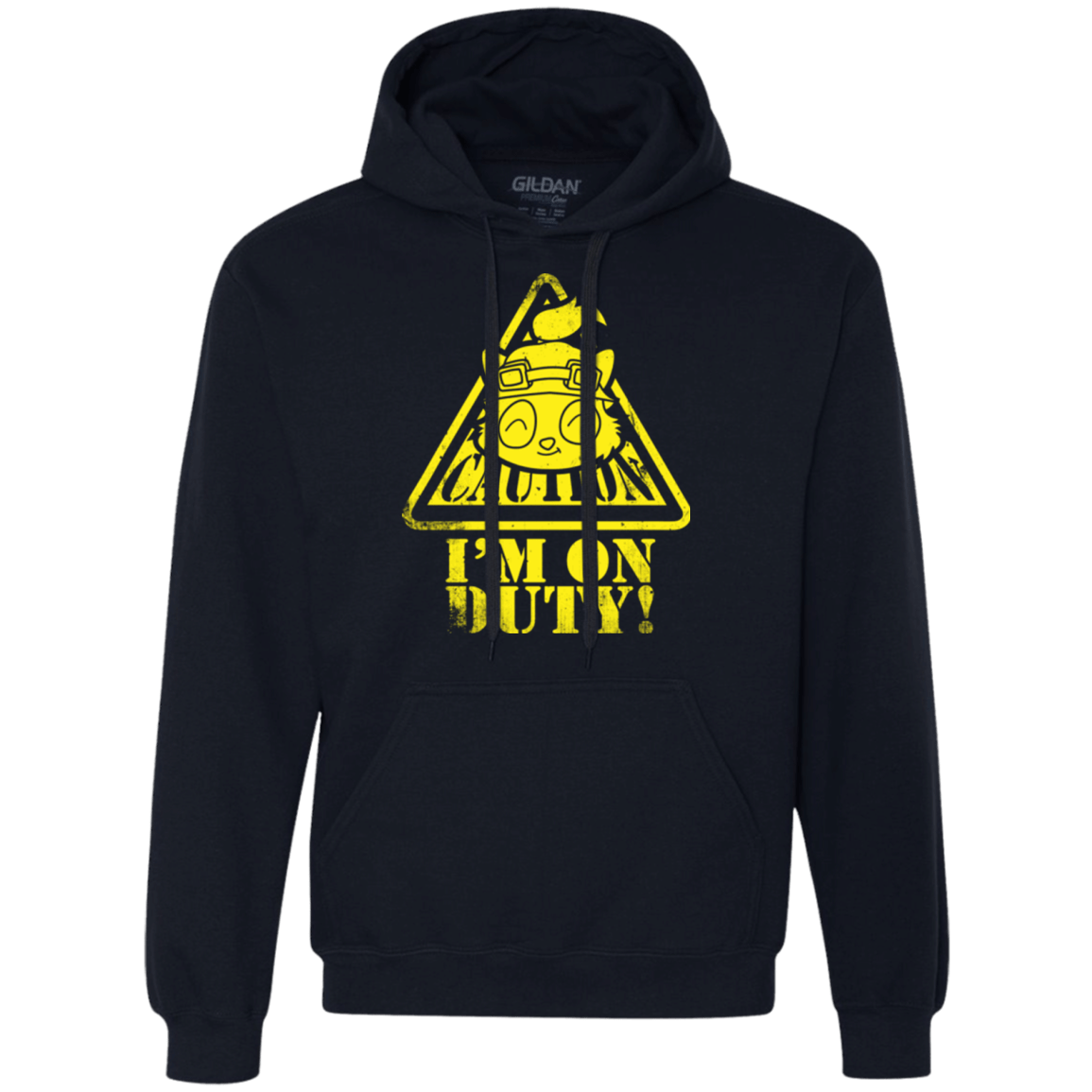 Sweatshirts Navy / Small Im on duty Premium Fleece Hoodie