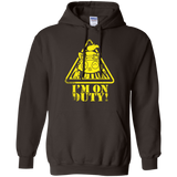 Sweatshirts Dark Chocolate / Small Im on duty Pullover Hoodie
