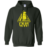 Sweatshirts Forest Green / Small Im on duty Pullover Hoodie