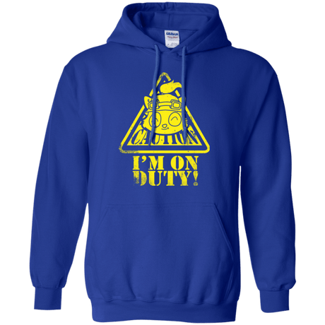 Sweatshirts Royal / Small Im on duty Pullover Hoodie