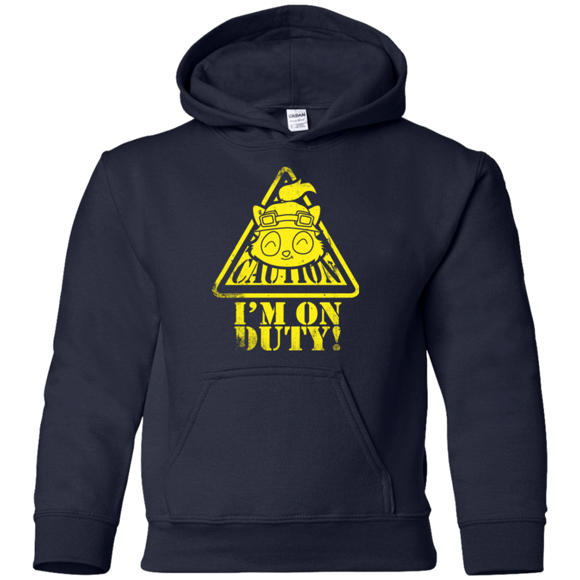 Sweatshirts Navy / YS Im on duty Youth Hoodie