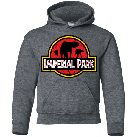 Sweatshirts Dark Heather / YS Imperial Park Youth Hoodie