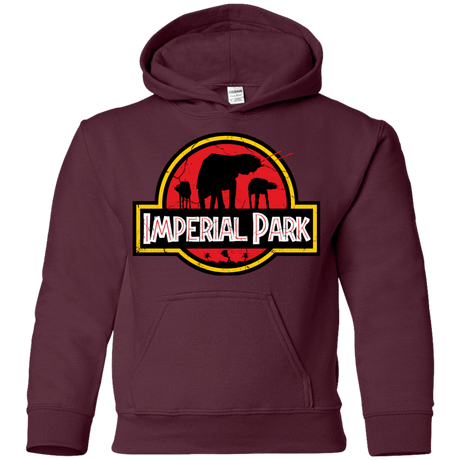 Sweatshirts Maroon / YS Imperial Park Youth Hoodie
