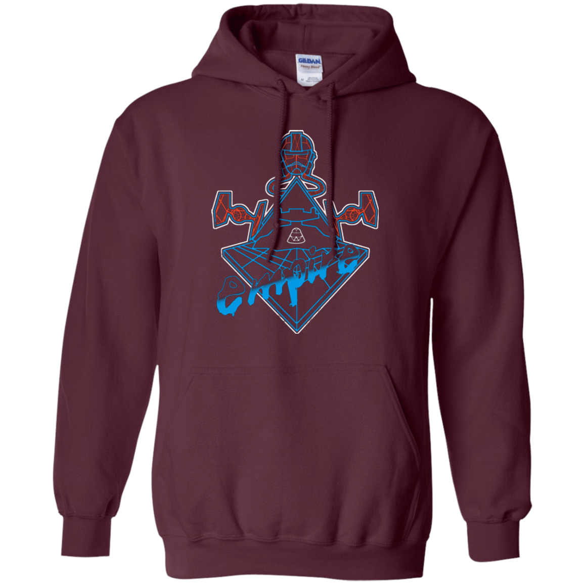 Sweatshirts Maroon / Small Imperial Punk Pullover Hoodie