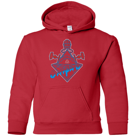 Sweatshirts Red / YS Imperial Punk Youth Hoodie