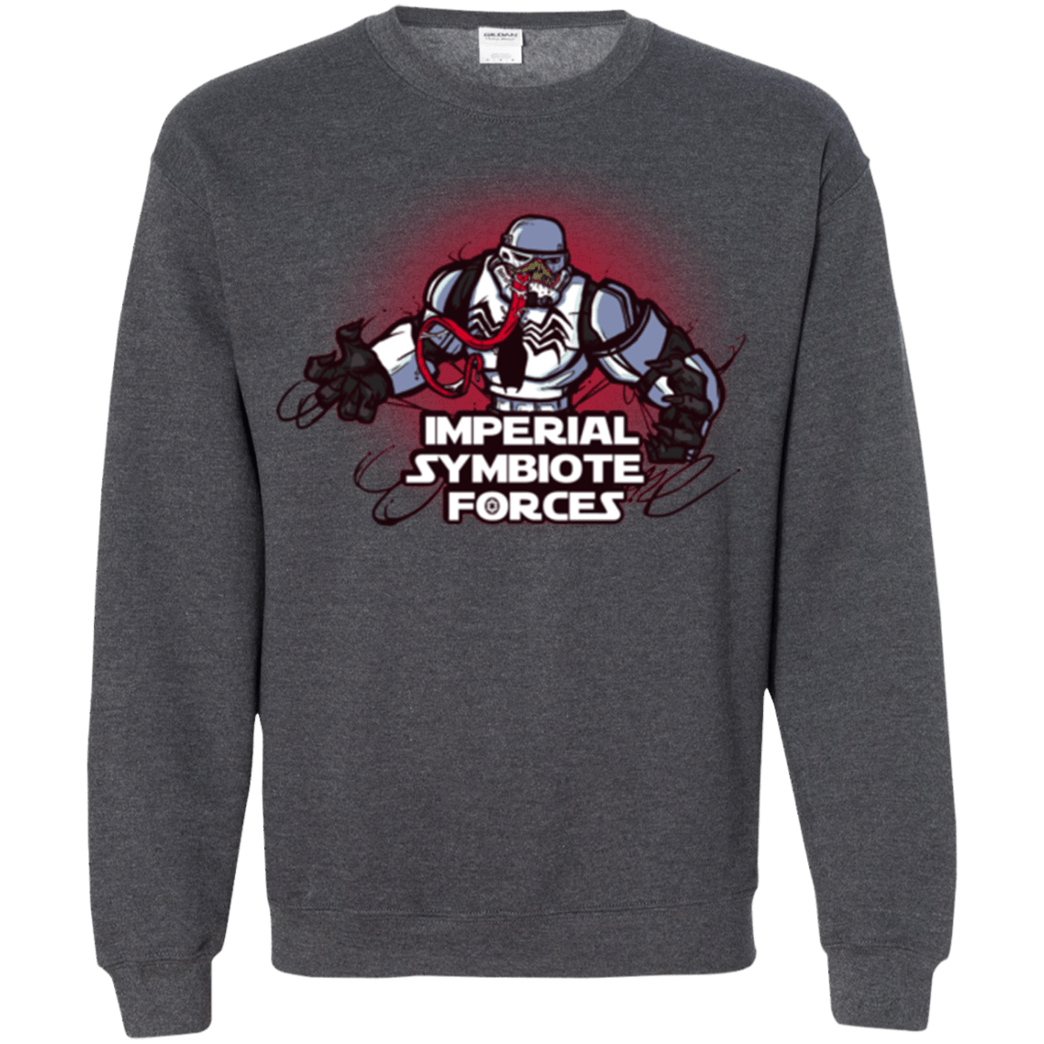 Sweatshirts Dark Heather / S Imperial Symbiote Forces Crewneck Sweatshirt