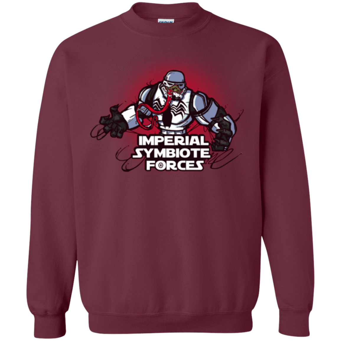 Sweatshirts Maroon / S Imperial Symbiote Forces Crewneck Sweatshirt