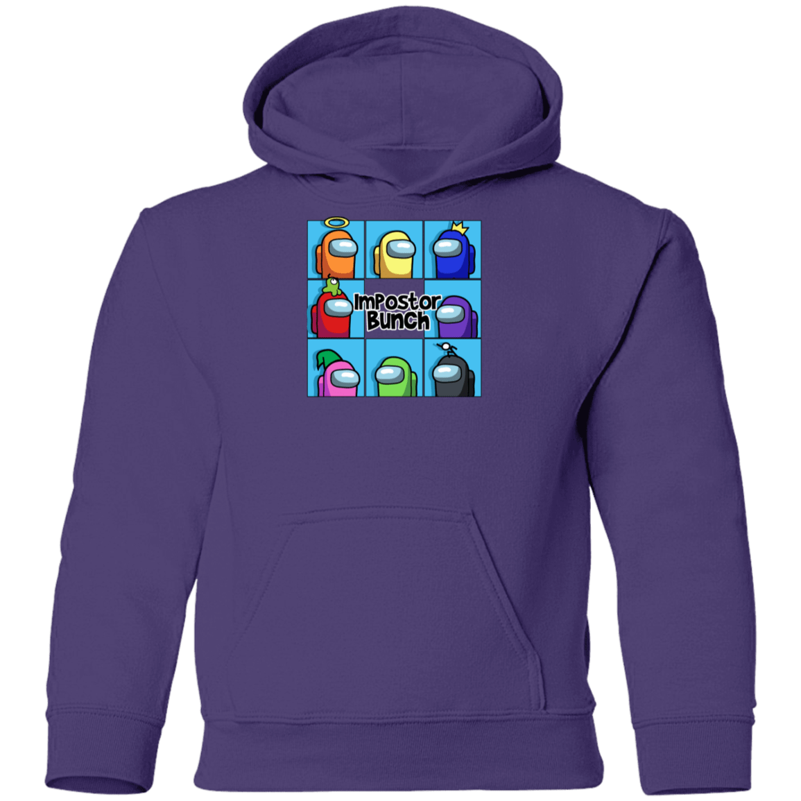 Sweatshirts Purple / YS Imposter Bunch Youth Hoodie