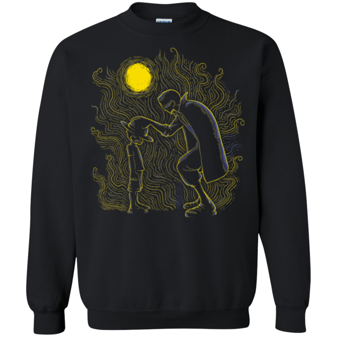 Sweatshirts Black / Small Impressionist Pirates Crewneck Sweatshirt