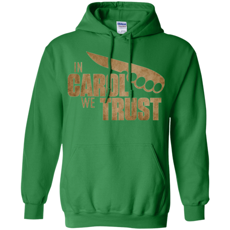 Sweatshirts Irish Green / Small In Carol We Trust Pullover Hoodie