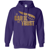 Sweatshirts Purple / Small In Carol We Trust Pullover Hoodie