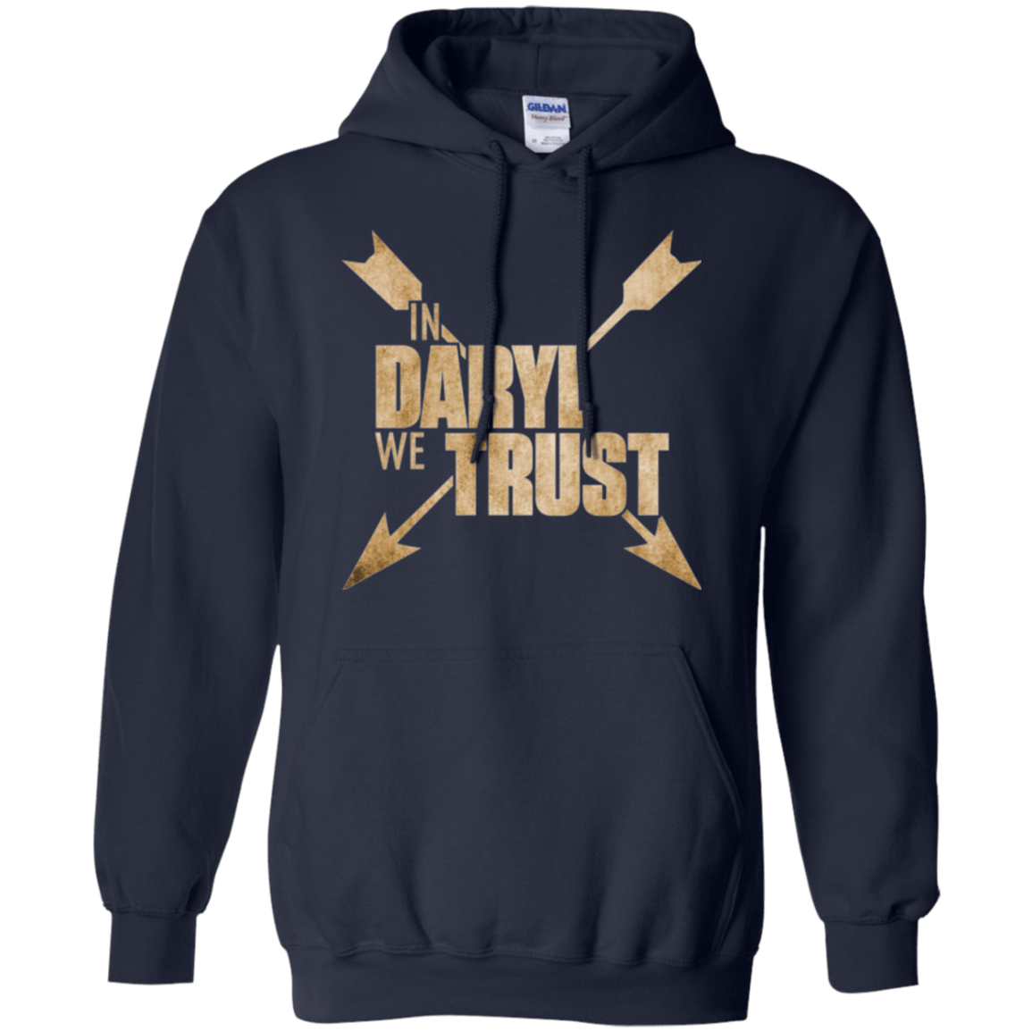 Sweatshirts Navy / Small In Daryl We Trust Pullover Hoodie