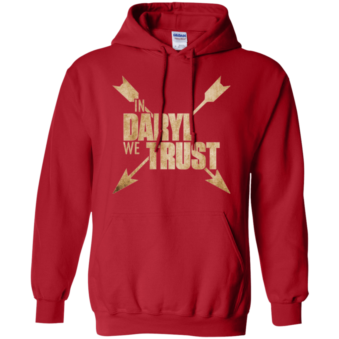 Sweatshirts Red / Small In Daryl We Trust Pullover Hoodie