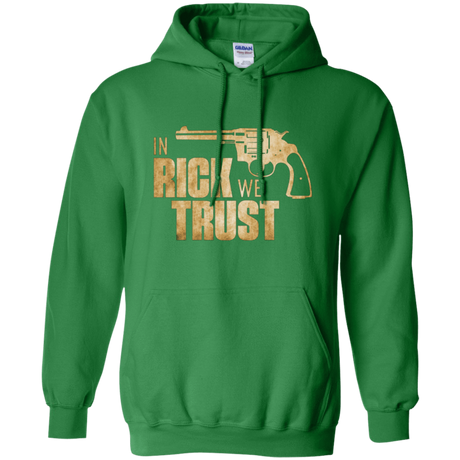 Sweatshirts Irish Green / Small In Rick We Trust Pullover Hoodie