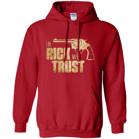 Sweatshirts Red / Small In Rick We Trust Pullover Hoodie