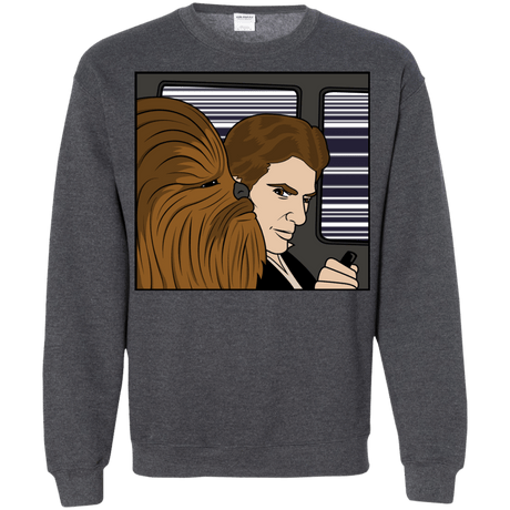 Sweatshirts Dark Heather / S In the Falcon! Crewneck Sweatshirt