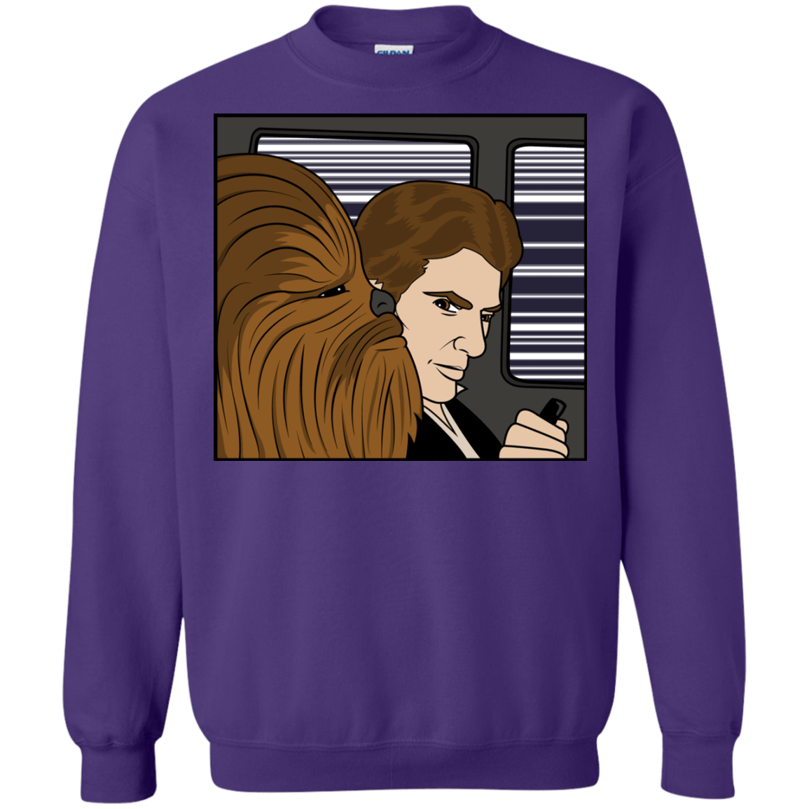 Sweatshirts Purple / S In the Falcon! Crewneck Sweatshirt