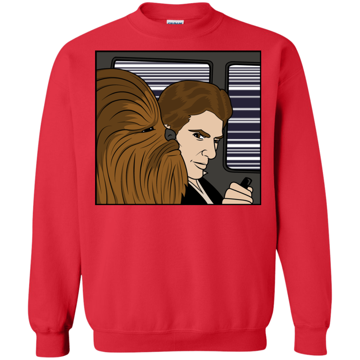 Sweatshirts Red / S In the Falcon! Crewneck Sweatshirt