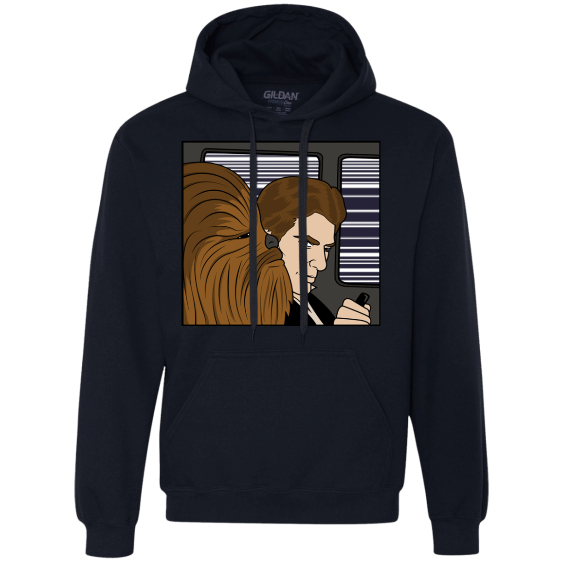 Sweatshirts Navy / S In the Falcon! Premium Fleece Hoodie