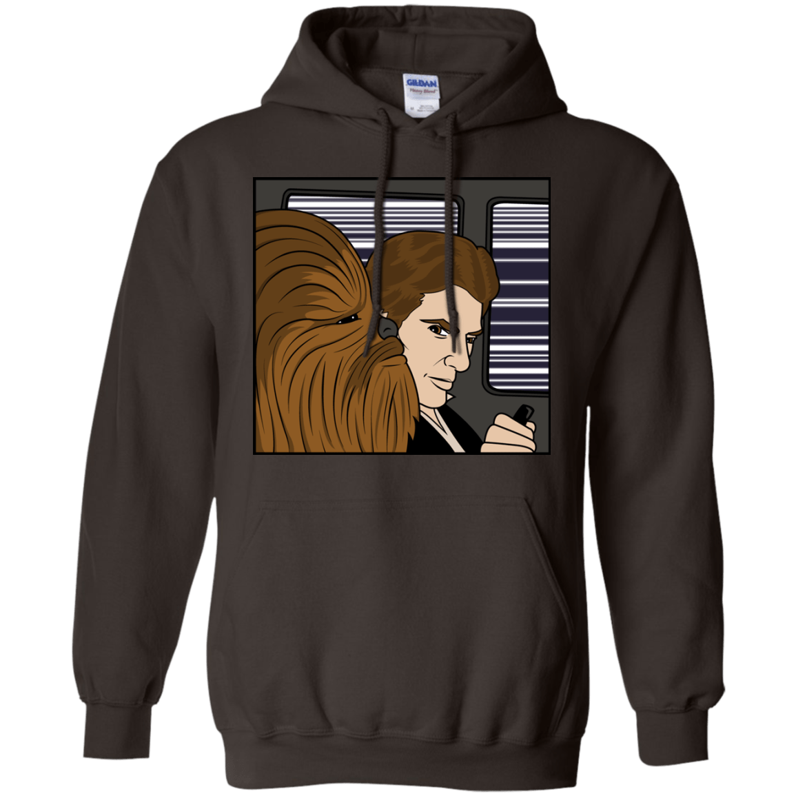 Sweatshirts Dark Chocolate / S In the Falcon! Pullover Hoodie