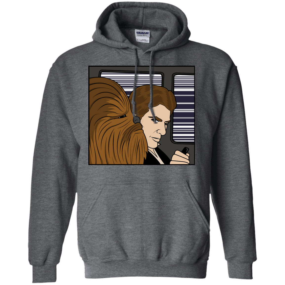 Sweatshirts Dark Heather / S In the Falcon! Pullover Hoodie