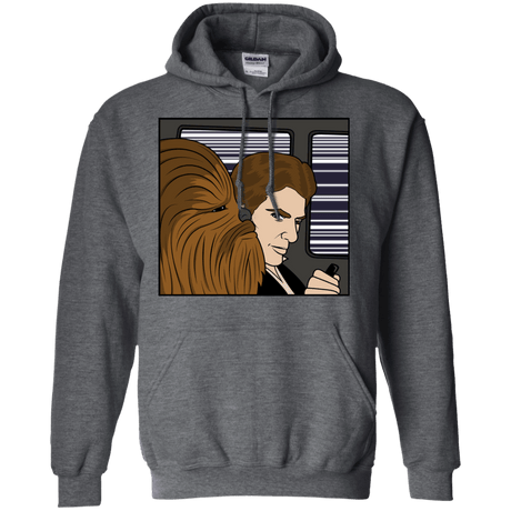 Sweatshirts Dark Heather / S In the Falcon! Pullover Hoodie
