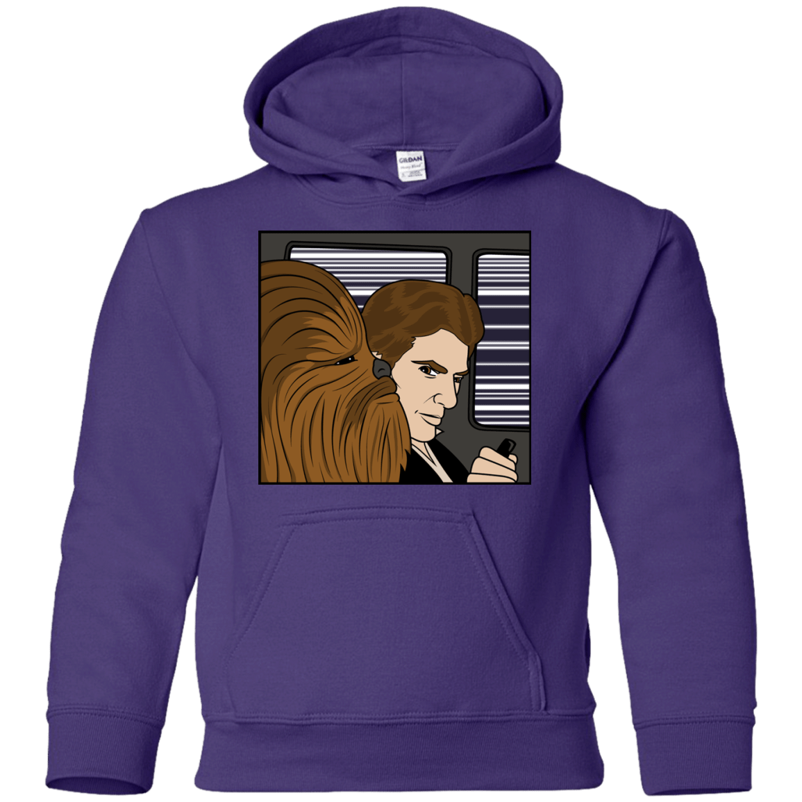 Sweatshirts Purple / YS In the Falcon! Youth Hoodie