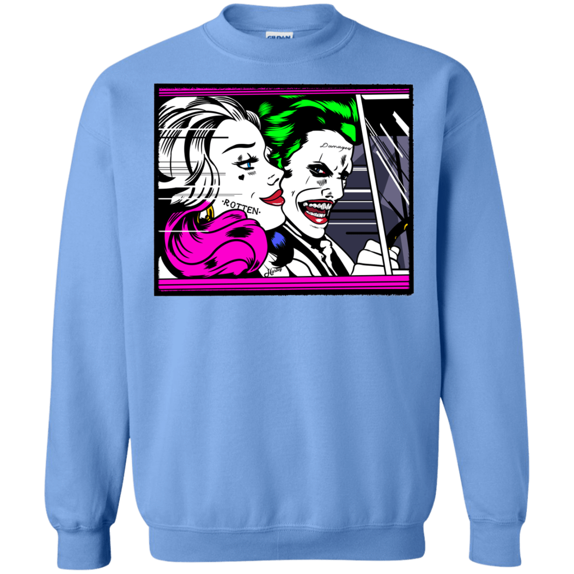 Sweatshirts Carolina Blue / Small In The Jokecar Crewneck Sweatshirt